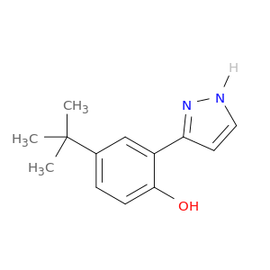 Phenol,4-(1,1-dimethylethyl)-2-(1H-pyrazol-3-yl)-