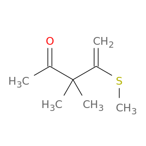 4-Penten-2-one, 3,3-dimethyl-4-(methylthio)-