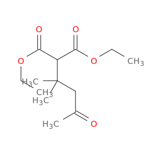 Propanedioic acid, (1,1-dimethyl-3-oxobutyl)-, diethyl ester