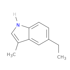 1H-Indole, 5-ethyl-3-methyl-
