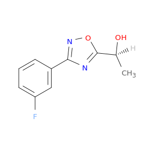 (1S)-1-[3-(3-氟苯基)-1,2,4-噁二唑-5-基]乙-1-醇