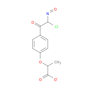 Acetic acid,2-[4-(2-chloro-2-nitrosoacetyl)phenoxy]-, methyl ester