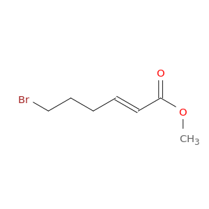 2-Hexenoic acid, 6-bromo-, methyl ester, (E)-