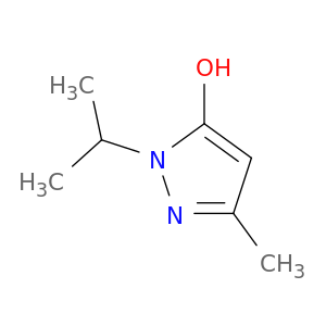 1H-Pyrazol-5-ol, 3-methyl-1-(1-methylethyl)-
