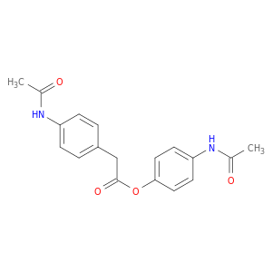 Benzeneacetic acid, 4-(acetylamino)-, 4-(acetylamino)phenyl ester