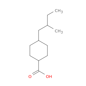 Cyclohexanecarboxylic acid, 4-(2-methylbutyl)-