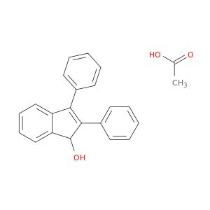 1H-Inden-1-ol, 2,3-diphenyl-, acetate