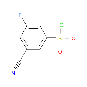3-氰基-5-氟苯-1-磺酰氯
