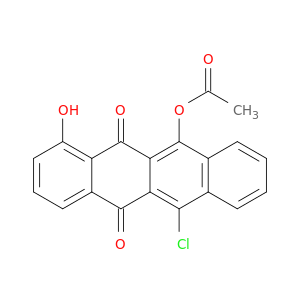 5,12-Naphthacenedione, 11-(acetyloxy)-6-chloro-1-hydroxy-