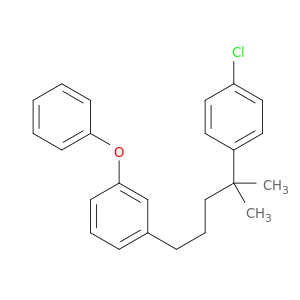 Benzene, 1-[4-(4-chlorophenyl)-4-methylpentyl]-3-phenoxy-