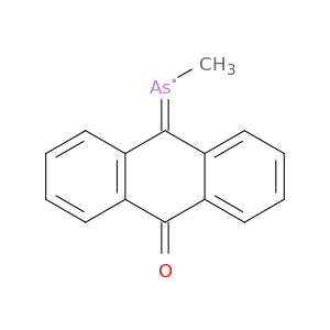 9(10H)-Anthracenone, 10-(methylarsinidene)-