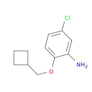 5-chloro-2-(cyclobutylmethoxy)aniline