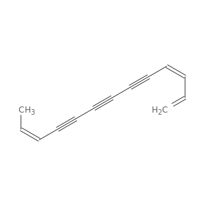 1,3,11-Tridecatriene-5,7,9-triyne, (Z,Z)-