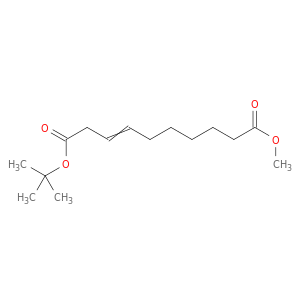 3-Decenedioic acid, 1-(1,1-dimethylethyl) 10-methyl ester