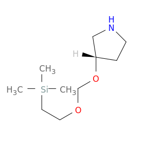 (S)-3-((2-(TRIMETHYLSILYL)ETHOXY)METHOXY)PYRROLIDINE