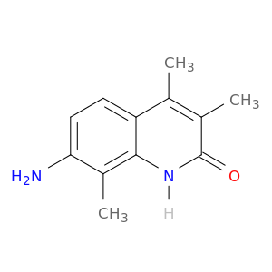 2(1H)-Quinolinone, 7-amino-3,4,8-trimethyl-