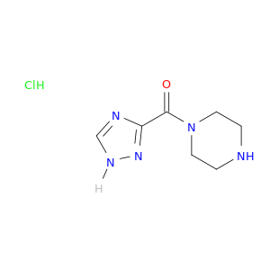 Piperazin-1-yl(1H-1,2,4-triazol-3-yl)methanone hydrochloride