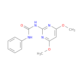Urea, N-(4,6-dimethoxy-2-pyrimidinyl)-N'-phenyl-