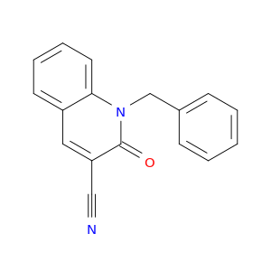 3-Quinolinecarbonitrile,1,2-dihydro-2-oxo-1-(phenylmethyl)-