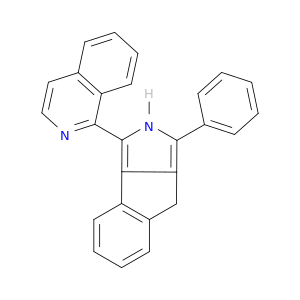 Indeno[1,2-c]pyrrole, 2,8-dihydro-3-(1-isoquinolinyl)-1-phenyl-