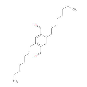 1,4-Benzenedicarboxaldehyde, 2,5-dioctyl-