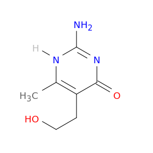 2-氨基-5-(2-羟基乙基)-6-甲基-1H-嘧啶-4-酮