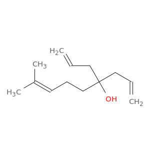 1,7-Nonadien-4-ol, 8-methyl-4-(2-propenyl)-