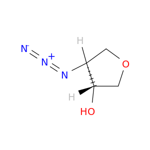 3-Furanol, 4-azidotetrahydro-, (3R,4S)-