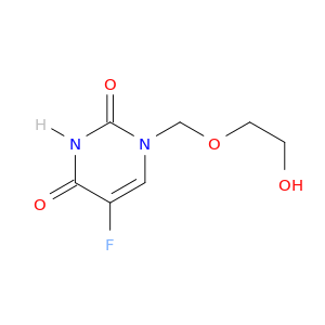2,4(1H,3H)-Pyrimidinedione,5-fluoro-1-[(2-hydroxyethoxy)methyl]-