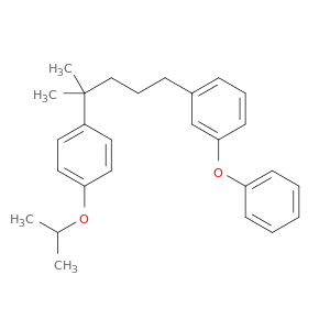 Benzene, 1-[4-methyl-4-[4-(1-methylethoxy)phenyl]pentyl]-3-phenoxy-