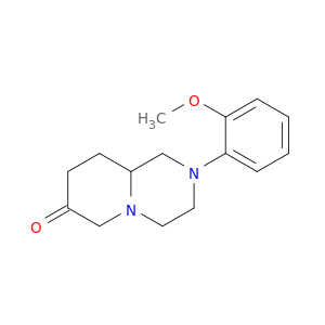 2H-Pyrido[1,2-a]pyrazin-7(6H)-one, hexahydro-2-(2-methoxyphenyl)-