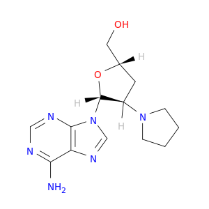 2',3'-DIDEOXY-2'-(PYRROLIDIN-1-YL)ADENOSINE