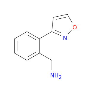 (2-(Isoxazol-3-yl)phenyl)methanamine