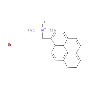 Pyrenemethanaminium, N,N,N-trimethyl-, bromide