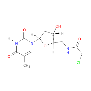 Thymidine,5'-[(chloroacetyl)amino]-5'-deoxy- (9CI)