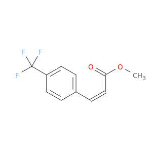 2-Propenoic acid, 3-[4-(trifluoromethyl)phenyl]-, methyl ester, (Z)-