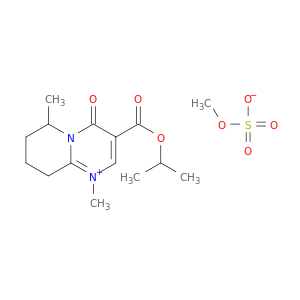 1,6-dimethyl-4-oxo-3-[(propan-2-yloxy)carbonyl]-6,7,8,9-tetrahydro-4h-pyrido[1,2-a]pyrimidin-1-ium methyl sulfate