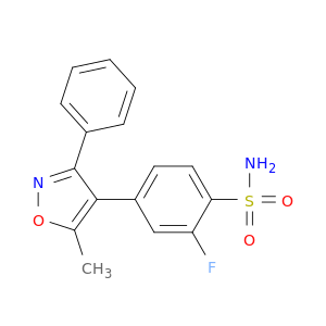 Benzenesulfonamide, 2-fluoro-4-(5-methyl-3-phenyl-4-isoxazolyl)-