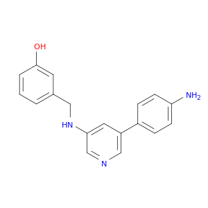 Phenol, 3-[[[5-(4-aminophenyl)-3-pyridinyl]amino]methyl]-
