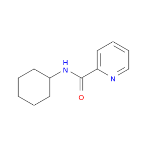 2-Pyridinecarboxamide, N-cyclohexyl-
