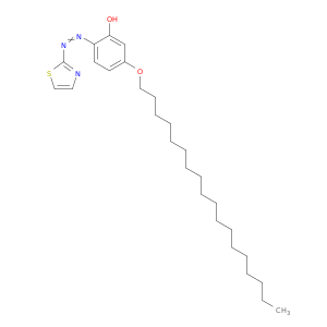 Phenol, 5-(octadecyloxy)-2-(2-thiazolylazo)-