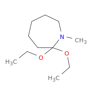 1H-Azepine, 2,2-diethoxyhexahydro-1-methyl-