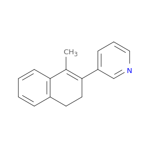 Pyridine,3-(3,4-dihydro-1-methyl-2-naphthalenyl)-