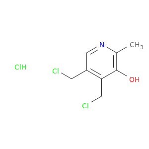 3-Pyridinol, 4,5-bis(chloromethyl)-2-methyl-, hydrochloride