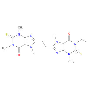 8,8'-ETHYLENEBIS(2-THIOTHEOPHYLLINE)