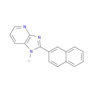 1H-Imidazo[4,5-b]pyridine, 2-(2-naphthalenyl)-