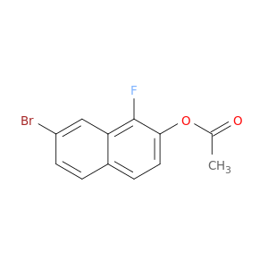 7-Bromo-1-fluoronaphthalen-2-yl acetate