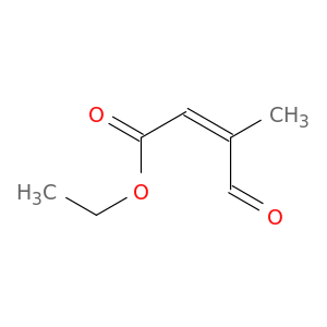 2-丁烯酸,3-甲基-4-氧代,乙酯,(Z)-