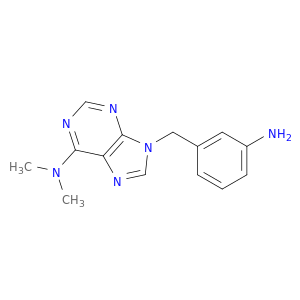 9H-Purin-6-amine,9-[(3-aminophenyl)methyl]-N,N-dimethyl-