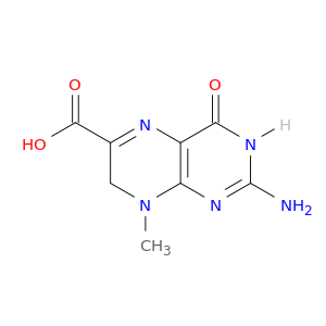 6-Pteridinecarboxylicacid, 2-amino-3,4,7,8-tetrahydro-8-methyl-4-oxo-